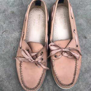 Leather Sperry and Jcrew Boat Shoes